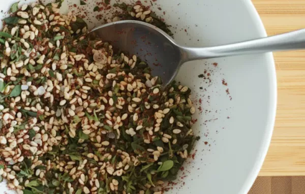 Delicious Homemade Za'atar Recipe