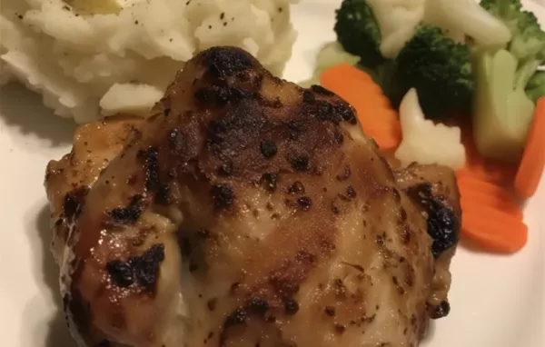 Delicious Honey Dijon Chicken Thighs