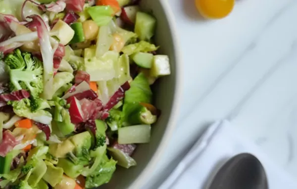 Delicious Italian Chopped Salad