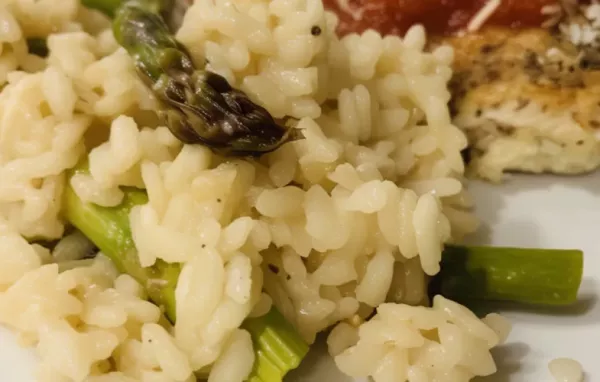 Delicious Lemon Asparagus Risotto