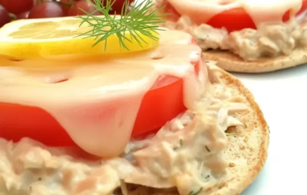 Delicious Lemon Dill Tuna Melt Sandwiches for a Flavorful Lunch Option