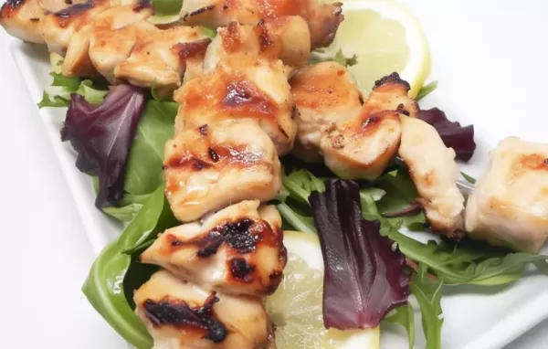 Delicious Lemon Garlic Chicken Kebabs