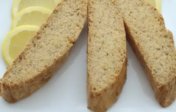 Delicious Lemon Poppy Seed Biscotti Recipe