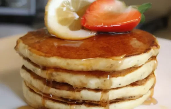 Delicious Lemon Poppy Seed Pancakes for a Perfect Sunday Morning Breakfast