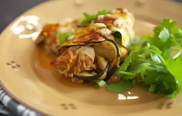 Delicious Low Carb Zucchini Enchiladas Recipe