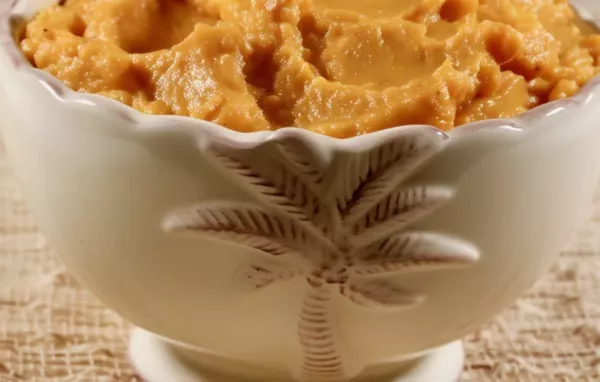Delicious Mashed Sweet Potatoes with Tangy Goat Cheese