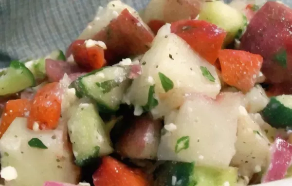 Delicious Mediterranean Potato Salad Recipe