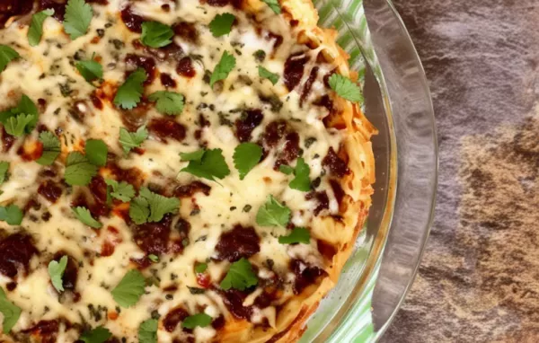 Delicious Mexican Chorizo Breakfast Pie