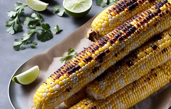 Delicious Mexican Grilled Corn with a Spicy Twist