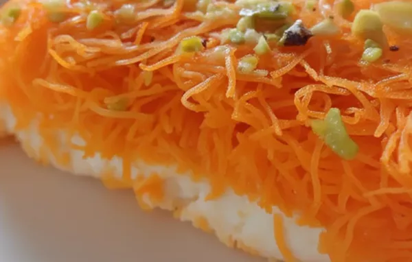 Delicious Middle Eastern Dessert Recipe: Kanafa