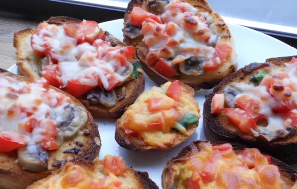 Delicious Mushroom and Tomato Bruschetta Recipe