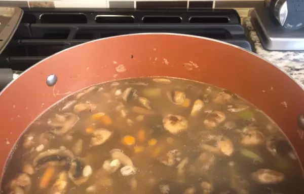Delicious Mushroom Barley Soup Recipe