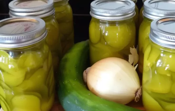Delicious Mustard Pickles Recipe