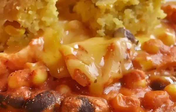 Delicious Pantry Raid Chicken Enchilada Casserole Recipe