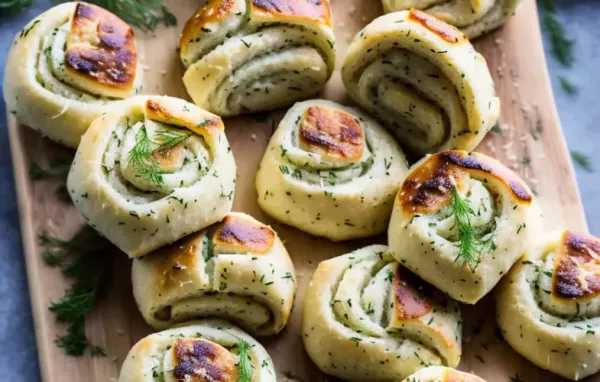 Delicious Parmesan Dill Rolls Recipe