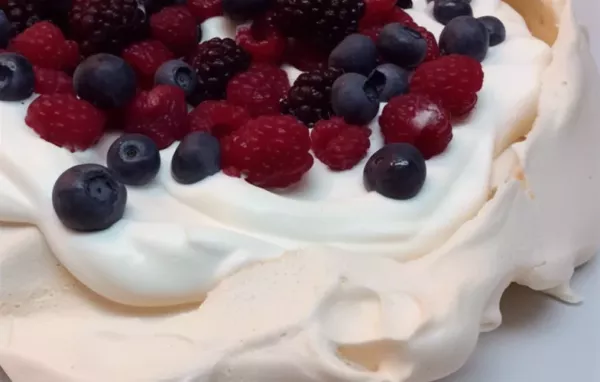 Delicious Pavlova Recipe