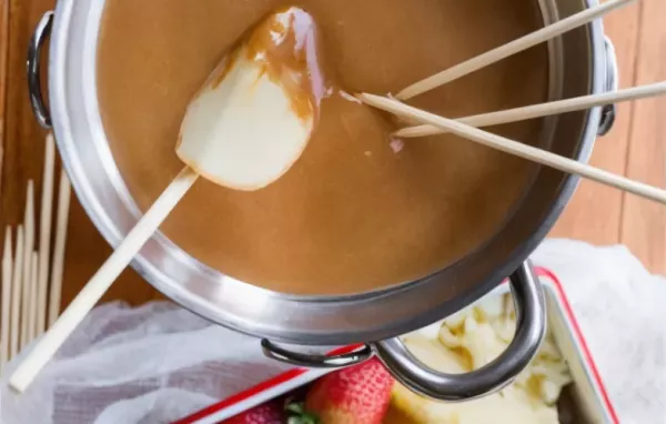 Delicious Peanut Butter Fondue Recipe