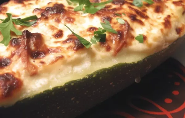 Delicious Pepperoni-Stuffed Zucchini Recipe