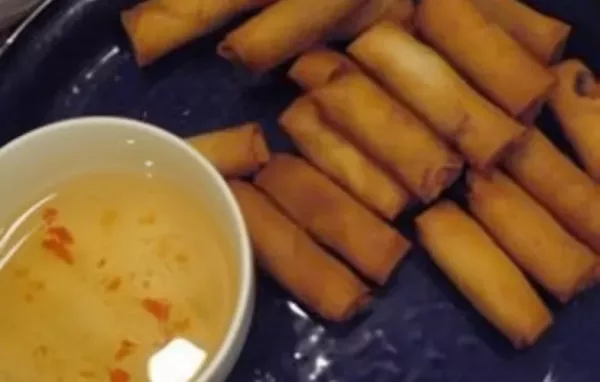 Delicious Po Piah Thai Spring Rolls Recipe