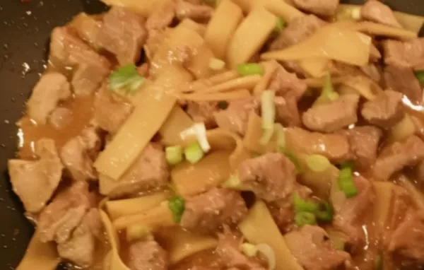 Delicious Pork and Bamboo Shoots Recipe