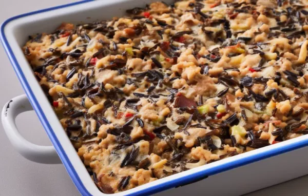 Delicious Pork and Wild Rice Casserole