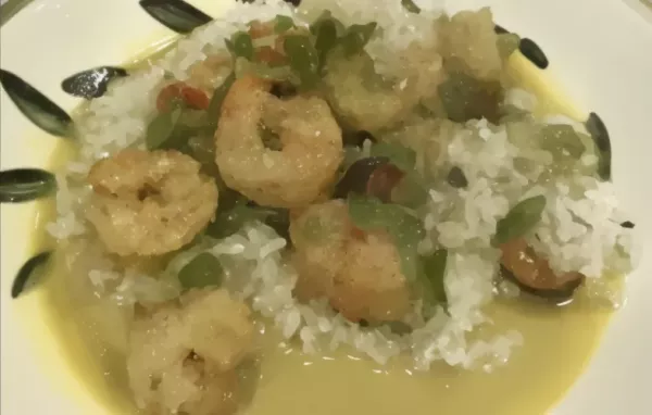 Delicious Prawns in Cashew Coconut Curry Sauce Recipe