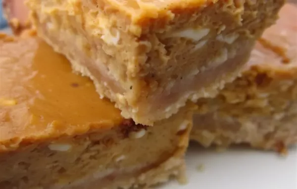 Delicious Pumpkin Cheesecake Bars Recipe