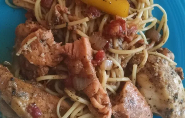 Delicious Rainforest Chicken and Pasta Recipe