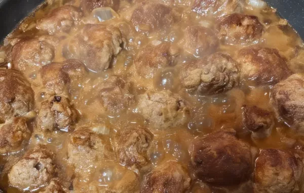 Delicious Raisin and Honey Meatballs Recipe