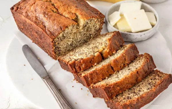 Delicious Raisin Nut Banana Bread