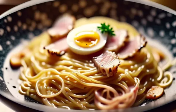 Delicious Ramen Carbonara Recipe