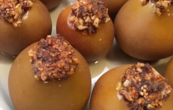 Delicious Roasted Stuffed Seckel Pears Recipe