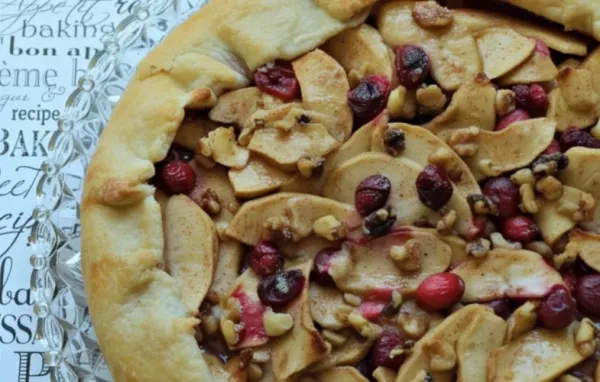 Delicious Rustic Fall Fruit Tart Recipe