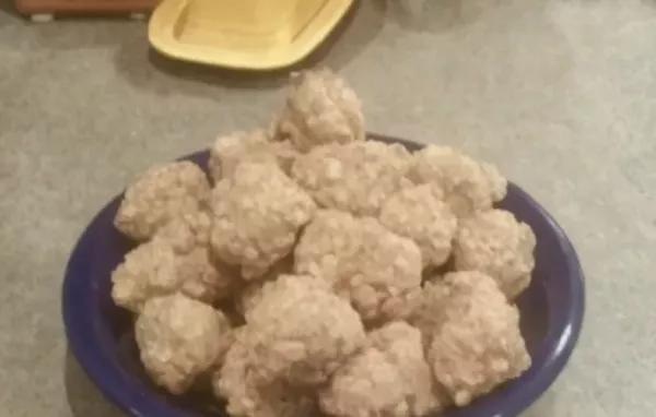 Delicious Sausage Balls Recipe