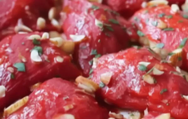 Delicious Sausage-Stuffed Piquillo Peppers Recipe