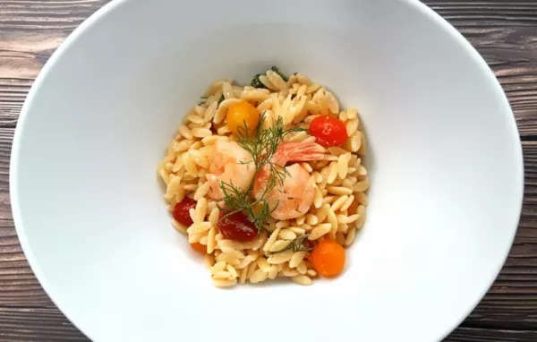 Delicious Shrimp and Orzo Salad Recipe