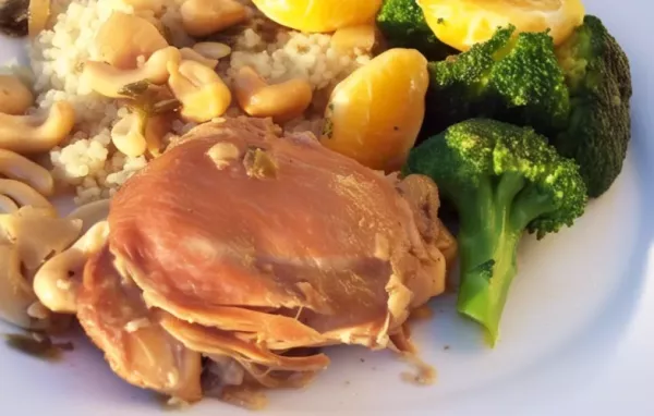 Delicious Slow Cooker Cashew Chicken Recipe