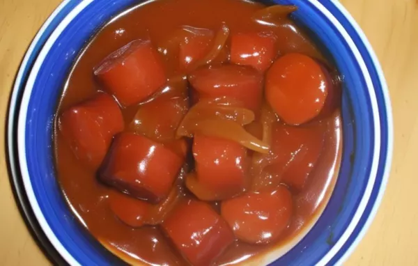 Delicious Slow Cooker Sweet and Sour Kielbasa Recipe
