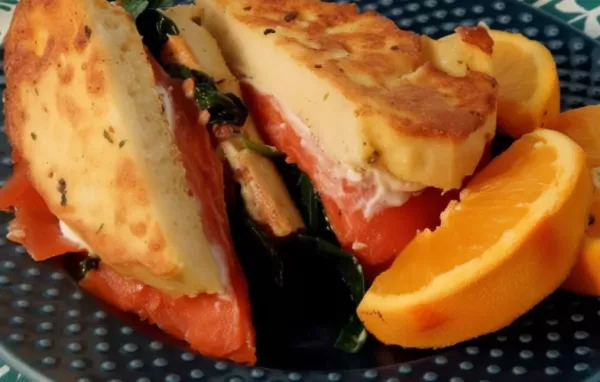 Delicious Smoked Salmon French Toast Sandwich Recipe