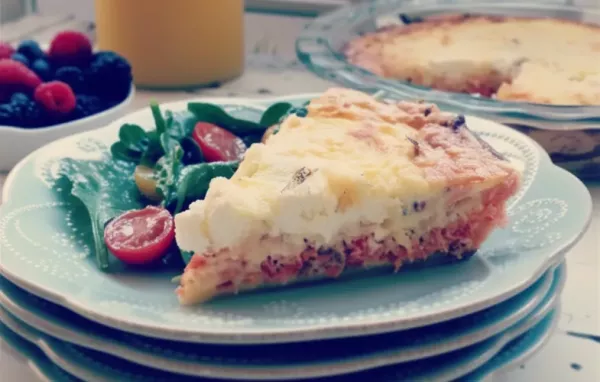 Delicious Smoked Salmon Quiche Recipe