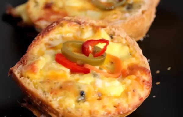 Delicious Southwest Egg and Cheese Boats