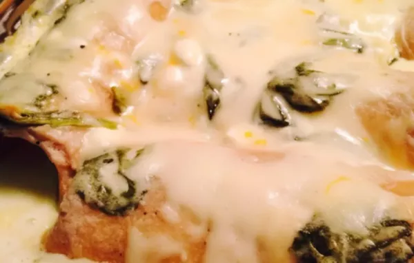 Delicious Spinach Alfredo Enchiladas Recipe