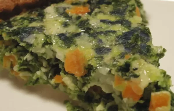 Delicious Spinach and Carrot Quiche Recipe