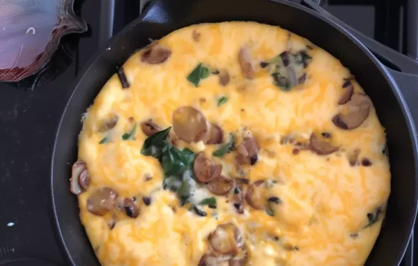 Delicious Spinach and Potato Frittata Recipe