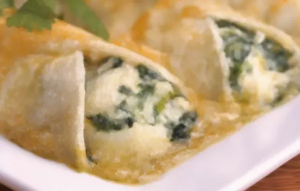 Delicious Spinach Enchiladas Recipe