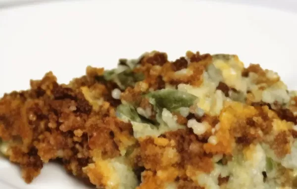 Delicious Spinach Green Bean Casserole Recipe