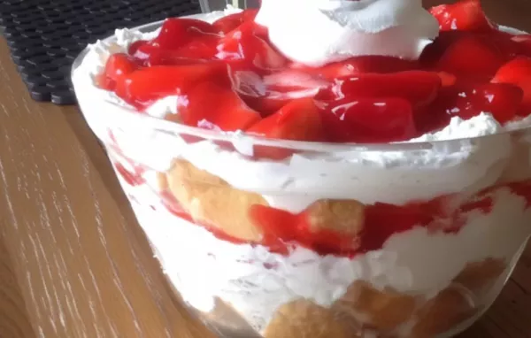 Delicious Strawberry Angel Food Dessert Recipe