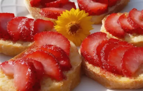 Delicious Strawberry Bruschetta Recipe