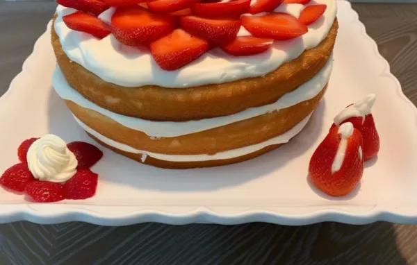 Delicious Strawberry Refrigerator Cake Recipe