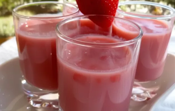 Delicious Strawberry Soup a La Kiev Recipe